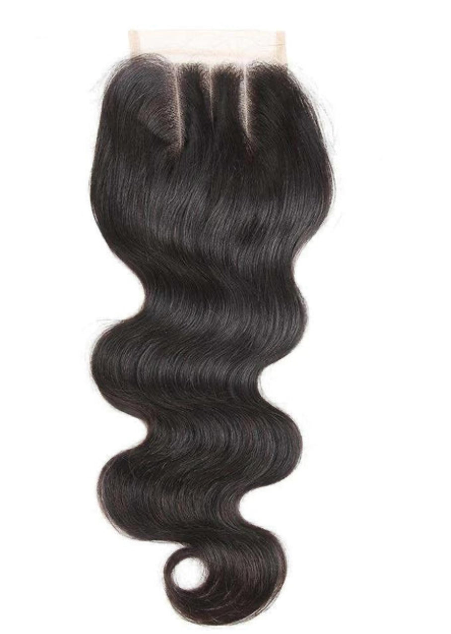 RAW 4x4 Invisible Wavy HD Lace Closure