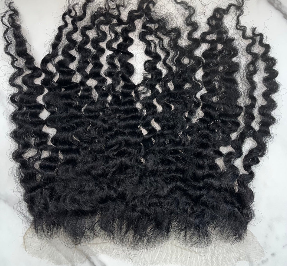 RAW 13x4 Invisible HD Curly Lace Frontal