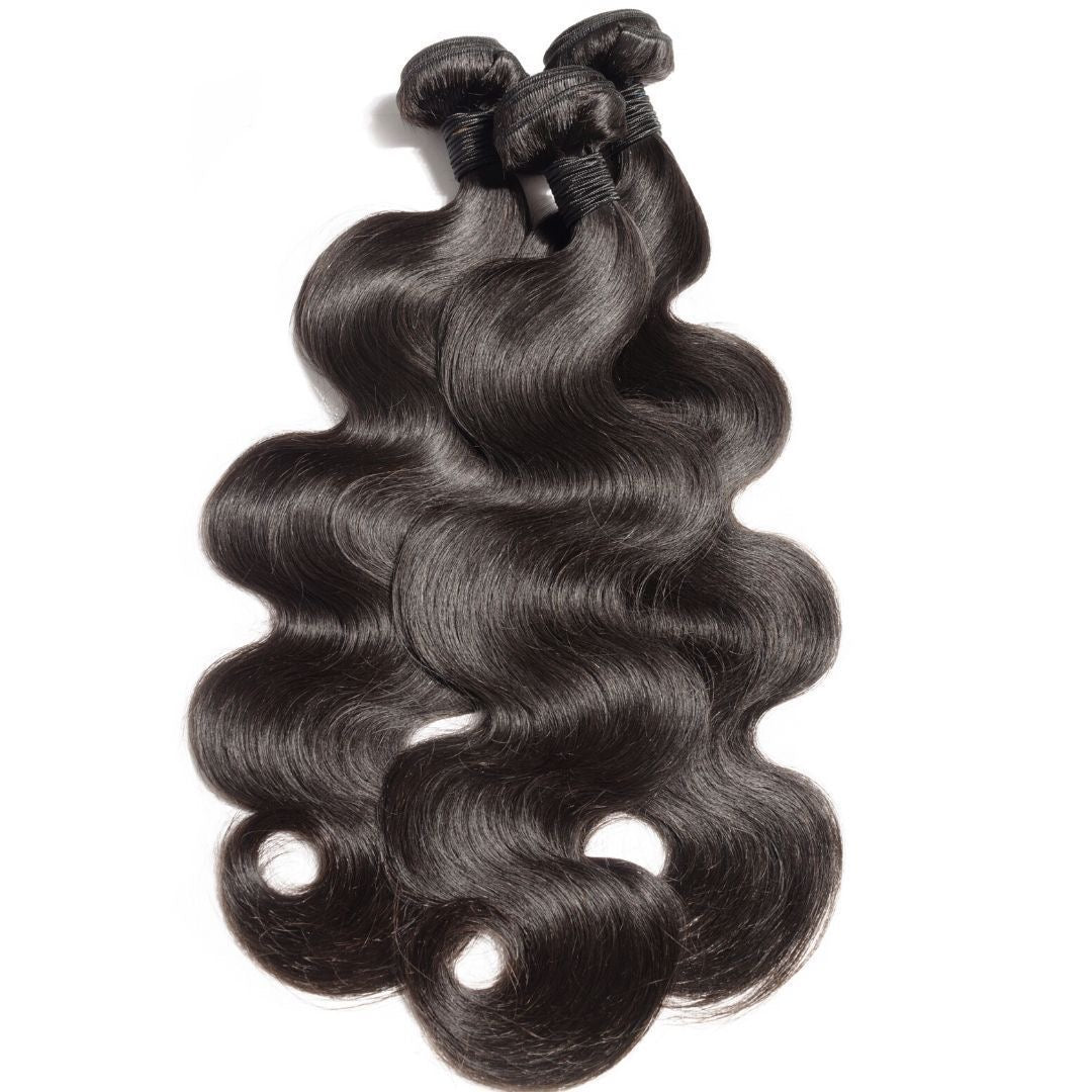 BODYWAVE VIRGIN HAIR 1b BUNDLE DEALS