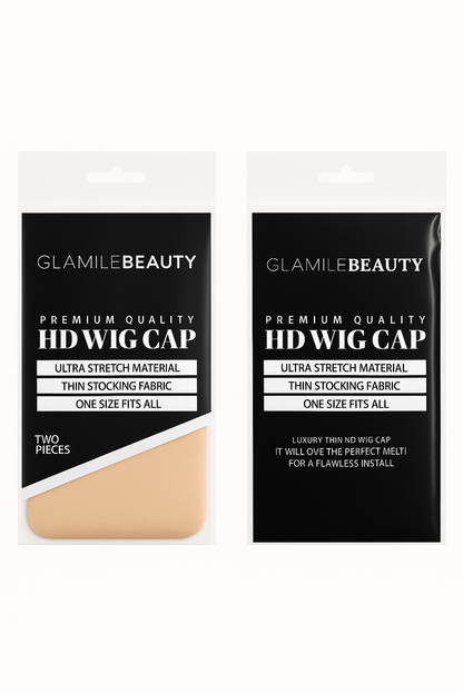 GlamileBeauty HD Wig Cap – Seamless Melt Foundation